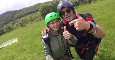 Paragliding in Bremm  Mosel 